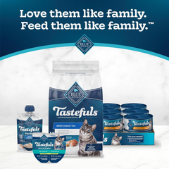 Blue Buffalo Tastefuls Natural Dry Food for Adult Indoor Cats, Chicken & Brown Rice Recipe