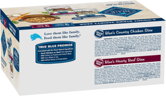 Blue Buffalo Blue's Stew Natural Wet Dog Food, Made with Natural Ingredients, Hearty Beef and Country Chicken Variety Pack