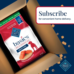 Blue Buffalo Basics Grain-Free Dry Dog Food for Adult Dogs, Limited Ingredient Diet, Salmon Recipe