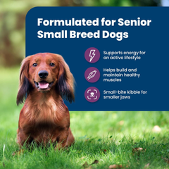 Blue Buffalo Life Protection Formula Small Breed Senior Dry Dog Food, Supports Joint Health and Immunity, Made with Natural Ingredients, Chicken & Brown Rice Recipe