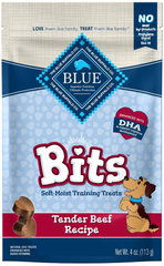 Blue Buffalo Bits Treats for Dogs, Beef