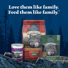 Blue Buffalo Wilderness Trail Treats High Protein Grain Free Dog Biscuits Crunchy Dog Treats, Duck Recipe