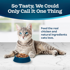 Blue Buffalo Tastefuls Natural Dry Food for Active Adult Cats, Chicken and Brown Rice Recipe