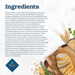 Blue Buffalo Tastefuls Adult 7+ Natural Dry Cat Food, Chicken