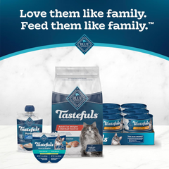 Blue Buffalo Tastefuls Adult 7+ Natural Dry Cat Food, Chicken
