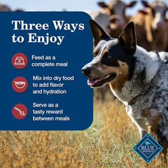 Blue Buffalo Homestyle Recipe Adult Wet Dog Food, Made with Natural Ingredients, Chicken and Beef Dinner Variety Pack