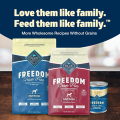 Blue Buffalo Freedom Grain-Free Dry Dog Food, Complete & Balanced Nutrition for Adult Dogs, Made in the USA With Natural Ingredients, Chicken & Potatoes