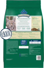 Blue Buffalo Wilderness Duck Supports Health and Wellness High-Protein & Grain-Free Healthy Adult Dry Cat Food