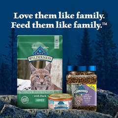 Blue Buffalo Wilderness Duck Supports Health and Wellness High-Protein & Grain-Free Healthy Adult Dry Cat Food