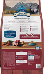Blue Buffalo Wilderness Rocky Mountain Recipe High-Protein Large Breed Adult Dry Dog Food, Made in the USA with Natural Ingredients Plus Wholesome Grains, Red Meat
