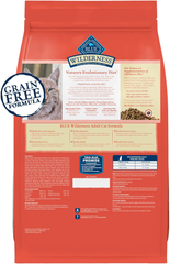 Blue Buffalo Wilderness High-Protein, Grain-Free Natural Dry Food for Adult Cats, Weight and Hairball Control, Chicken