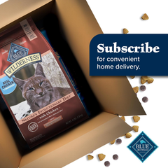 Blue Buffalo Wilderness High-Protein, Grain-Free Natural Dry Food for Adult Cats, Weight and Hairball Control, Chicken