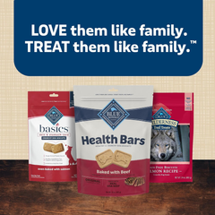 Blue Buffalo Health Bars Crunchy Dog Biscuits, Oven-Baked With Natural Ingredients, Beef