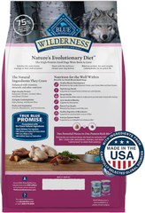 Blue Buffalo Wilderness Adult Small Breed Dry Dog Food Real Chicken with Natural Ingredients