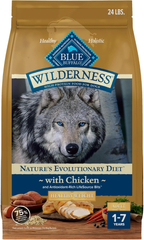 Blue Buffalo Wilderness Adult Weight Control Dry Dog Food With Real Chicken Plus Wholesome Grains, High-Protein Recipe, Made in the USA with Natural Ingredients
