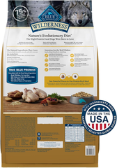 Blue Buffalo Wilderness Adult Weight Control Dry Dog Food With Real Chicken Plus Wholesome Grains, High-Protein Recipe, Made in the USA with Natural Ingredients