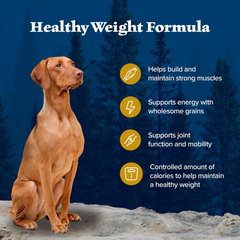 Blue Buffalo Wilderness Adult Weight Control Dry Dog Food With Real Chicken Plus Wholesome Grains, High-Protein Recipe, Made in the USA with Natural Ingredients