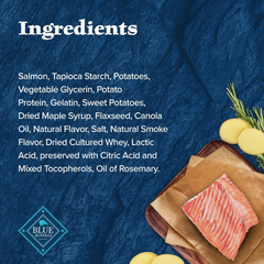 Blue Buffalo Wilderness Wild Bits Soft & Chewy Training Treats for Dogs, Grain-Free, Salmon Recipe