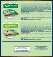 Blue Buffalo Delights Natural Adult Small Breed Wet Dog Food, Variety Pack, Made with Natural Ingredients, Filet Mignon & New York Strip Recipe in Hearty Gravy