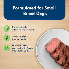 Blue Buffalo Delights Natural Adult Small Breed Wet Dog Food, Variety Pack, Made with Natural Ingredients, Filet Mignon & New York Strip Recipe in Hearty Gravy