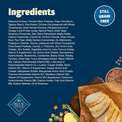 Blue Buffalo Freedom Grain-Free Small Breed Dry Dog Food, Supports High Energy Needs, Made in the USA With Natural Ingredients, Chicken & Potatoes