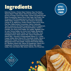 Blue Buffalo Freedom Grain-Free Large Breed Dry Dog Food, Supports Joint Health & Mobility, Made in the USA With Natural Ingredients, Chicken & Potatoes