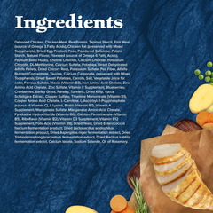 Blue Buffalo Wilderness Natural Hairball Care Dry Cat Food for Indoor Cats, High-Protein & Grain-Free Formula, Chicken