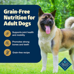 Blue Buffalo Freedom Grain-Free Healthy Weight Dry Dog Food, Complete & Balanced Nutrition for Adult Dogs, Made in the USA With Natural Ingredients, Chicken & Potatoes