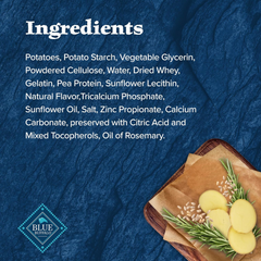 Blue Buffalo Wilderness Wild Bones Grain-Free Dental Chews Dog Treats, Medium