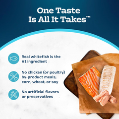 Blue Buffalo Tastefuls Spoonless Singles Variety Pack, Wet Cat Food Paté, 2.6-oz. Twin-Pack Trays, Whitefish/Tuna & Salmon Entreé