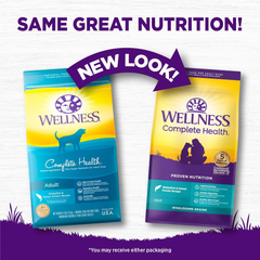 Wellness Complete Health Dry Dog Food, Wholesome Grains, Natural, Whitefish & Sweet Potato Recipe
