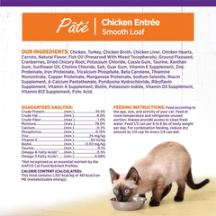 Wellness Complete Health Pate Adult Wet Cat Food, Natural, Protein-Rich, Grain Free