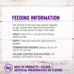 Wellness Complete Health Thick & Chunky Natural Grain Free Canned Wet Dog Food, Beef Stew