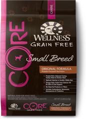 Wellness CORE Natural Dry Grain Free Small Breed Dog Food, Turkey & Chicken