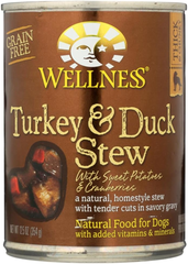 Wellness Homestyle Stew Grain Free Turkey & Duck Stew with Sweet Potatoes & Cranberries