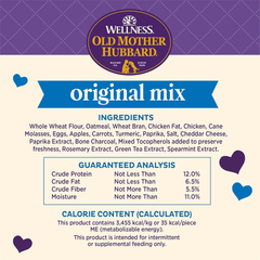 Wellness Old Mother Hubbard Original Mix Dog Biscuits, Natural, Training Treats, Four Flavors, Small Size