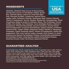 Wellness CORE Digestive Health Dry Dog Food, Wholesome Grains, Natural, Ingredients for Dogs with Sensitive Stomachs, Whitefish & Brown Rice Recipe