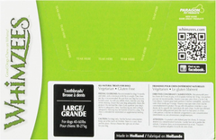 Whimzees Toothbrush Star for Pets, Large