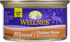 Wellness Minced Chicken Dinner Canned Cat Food