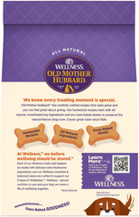 Wellness Old Mother Hubbard Bac'N'Cheez Dog Biscuits, Natural, Training Treats, Bacon & Cheese Flavor, Large Size