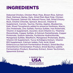 Wellness Complete Health Large Breed Dry Dog Puppy Food with Grains, Natural Ingredients, Made in USA with Real Meat (Puppy, Chicken, Salmon & Rice)