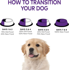 Wellness Complete Health Large Breed Dry Dog Puppy Food with Grains, Natural Ingredients, Made in USA with Real Meat (Puppy, Chicken, Salmon & Rice)