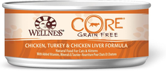 Wellness CORE Grain-Free Chicken, Turkey & Chicken Liver Formula Canned Kitten & Cat Food