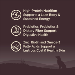 Wellness CORE Grain-Free High-Protein Small Breed Dry Dog Food, Natural Ingredients, Made in USA with Real Meat