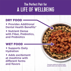 Wellness Complete Health Minced Adult Wet Cat Food, Natural, Protein-Rich, Grain Free(Tuna Entrée)