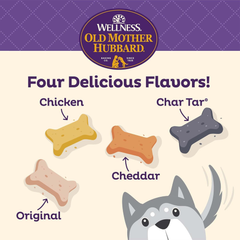 Wellness Old Mother Hubbard Original Mix Dog Biscuits, Natural, Training Treats, Four Flavors, Small Size