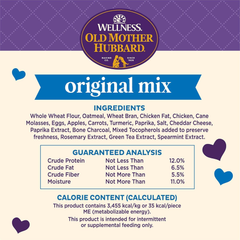 Wellness Old Mother Hubbard Original Mix Dog Biscuits, Natural, Training Treats, Four Flavors, Small Size