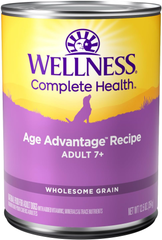 Wellness Complete Health Natural Wet Canned Dog Food, Age Advantage Chicken & Sweet Potato