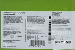 Whimzees Veggie Sausage Dental Treat Brown, XL