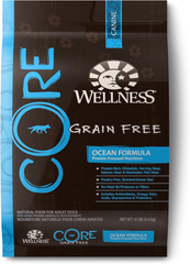 Wellness CORE Natural Grain Free Dry Dog Food, Ocean Whitefish, Herring & Salmon